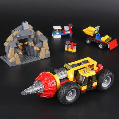 LEPIN 02101 Mining Heavy Driller Compatible LEGO 60186
