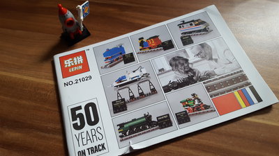 Review LEPIN 21029 - 50 Years On Tracks