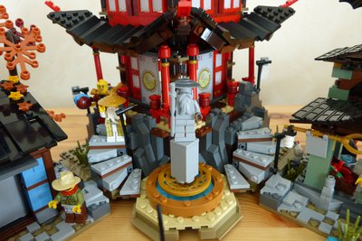 Review LEPIN 06022 - Temple of Airjitzu