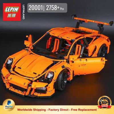 LEPIN 20001 20001B Porsche 911 GT3 RS Compatible LEGO 42056