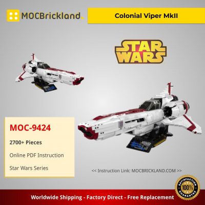 MOC-9424 Colonial Viper MkII by davdup