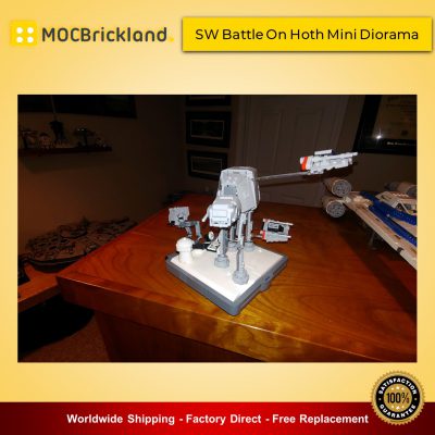 Star Wars Moc 16921 Sw Battle On Hoth Mini Diorama By Gol Mocbrickland Lepin Land Shop