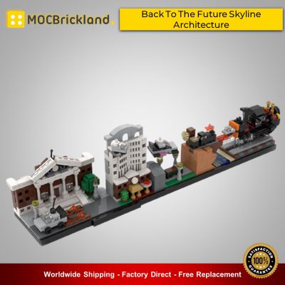 Architecture MOC-19767 Back To The Future Skyline Architecture By MOMAtteo79 MOCBRICKLAND