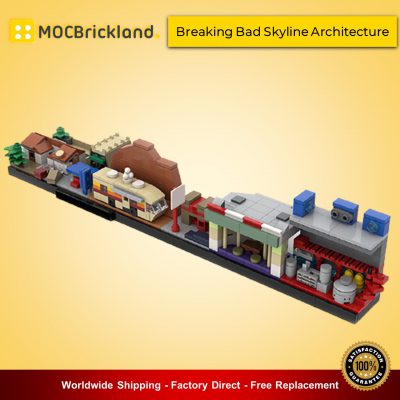 Architecture MOC-20217 Breaking Bad Skyline Architecture By MOMAtteo79 MOCBRICKLAND
