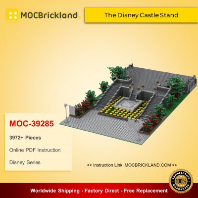 Disney MOC-39285 The Disney Castle Stand By terryoleary MOCBRICKLAND