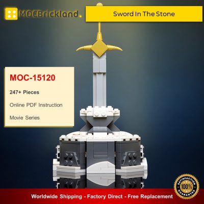 Movie MOC-15120 Custom LEGO Sword In The Stone Disney By buildbetterbricks MOCBRICKLAND