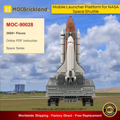 Space MOC-90028 Mobile Launcher Platform for NASA Space Shuttle MOCBRICKLAND