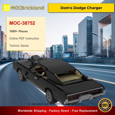 Technic MOC-38752 Dom's Dodge Charger By Jeka_Jackson MOCBRICKLAND