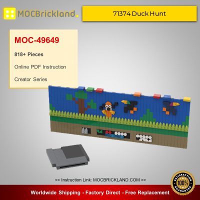 Creator MOC-49649 71374 Duck Hunt | Nintendo Entertainment System Alternative Build By BuildMaster MOCBRICKLAND