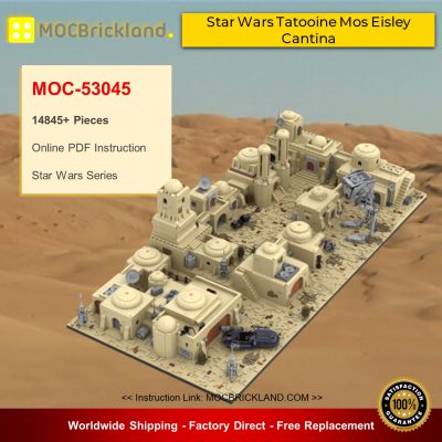 Star Wars MOC-53045 Star Wars Tatooine Mos Eisley Cantina MOCBRICKLAND