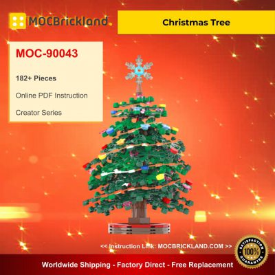 Creator MOC 90043 Christmas Tree MOCBRICKLAND