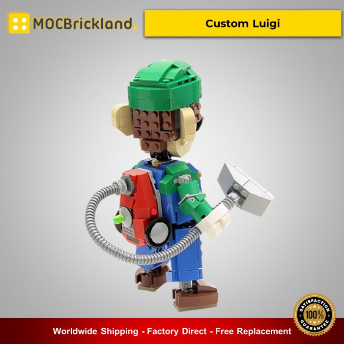 Movie MOC-13506 Custom Luigi By buildbetterbricks MOCBRICKLAND