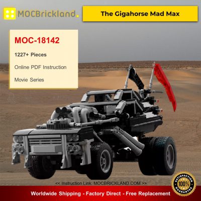 Movie MOC-18142 The Gigahorse Mad Max By brickvault MOCBRICKLAND