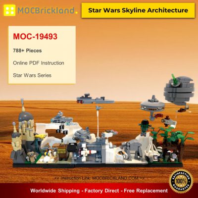 Star Wars MOC-19493 Star Wars Skyline Architecture By MOMAtteo79 MOCBRICKLAND