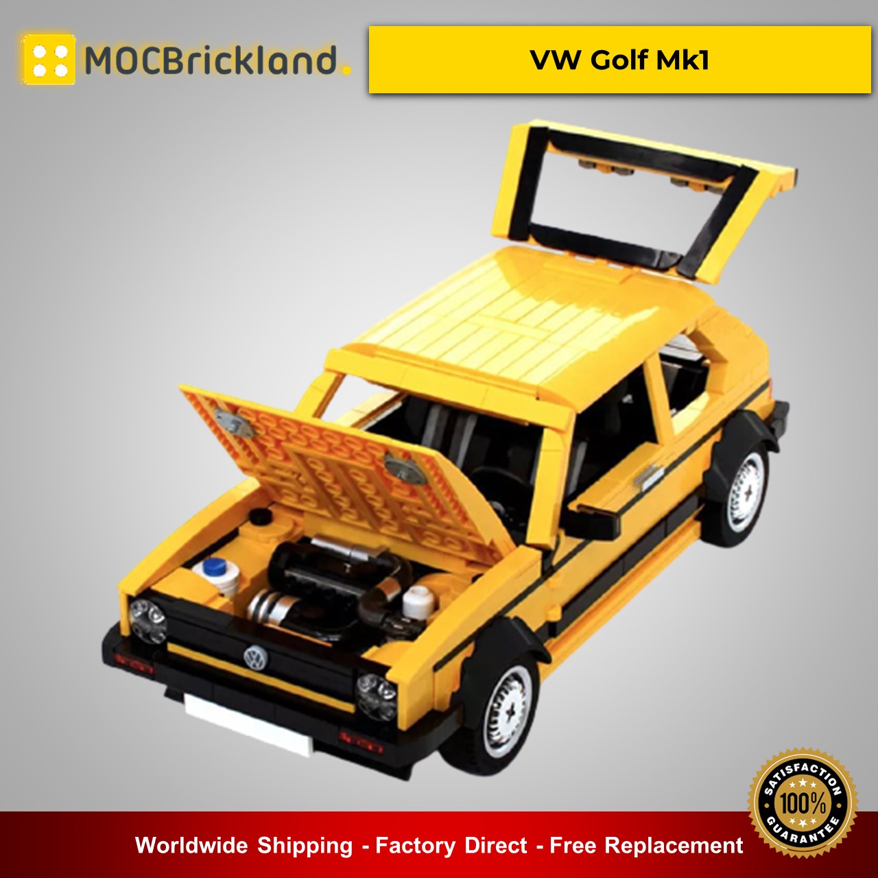Technic moc-26902 vw golf mk1 technic by buildme mocbrickland