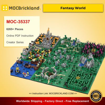 Creator MOC-35337 Fantasy World By gabizon MOCBRICKLAND