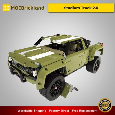 Technic MOC-36089 Stadium Truck 2.0 By grohl MOCBRICKLAND