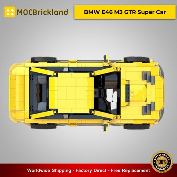 Technic MOC-45363 BMW E46 M3 GTR Super Car By QuattroBricks MOCBRICKLAND